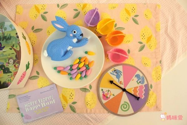 美國 Educational Insights - 親子互動桌遊-兔兔的快樂野餐-3歲以上
