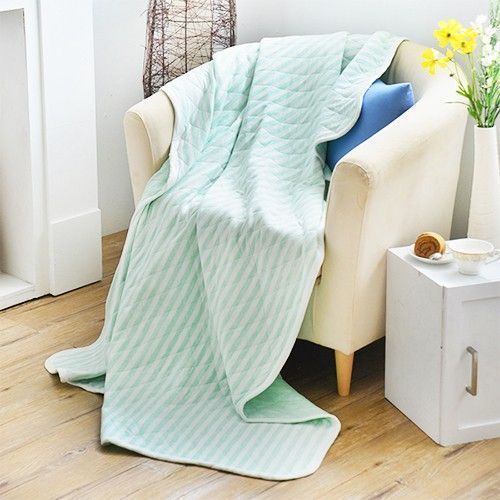 Great Living 格蕾 ❤ 色坊針織被套床包組 / 保潔墊