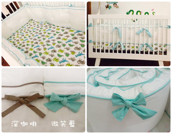 防護超安心&hearts;【Lori's bumper】長版超厚嬰兒床圍／床欄包