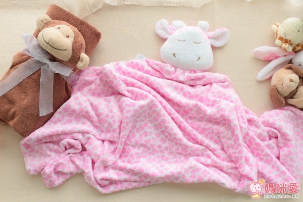 Angel Dear 大頭動物嬰兒安撫毛毯