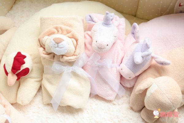 Angel Dear 大頭動物嬰兒安撫毛毯