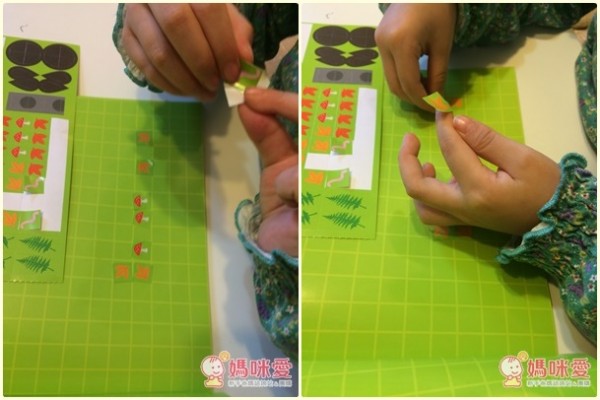 英國 Usborne 好聰明馬賽克貼紙書：可愛動物