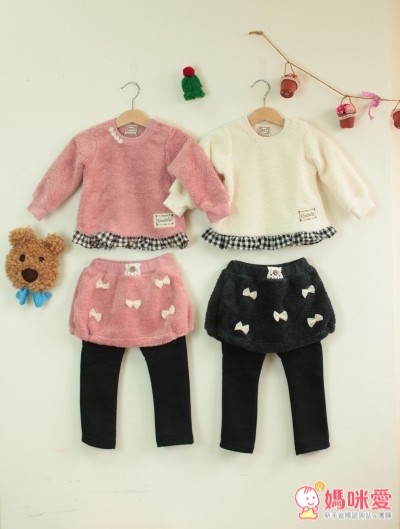 日本 zoomica, uzuchat 秋冬刷毛童裝