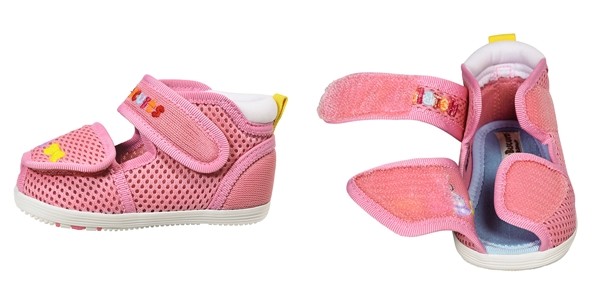 MikiHouse 雙層網眼透氣露指 2nd step 涼鞋