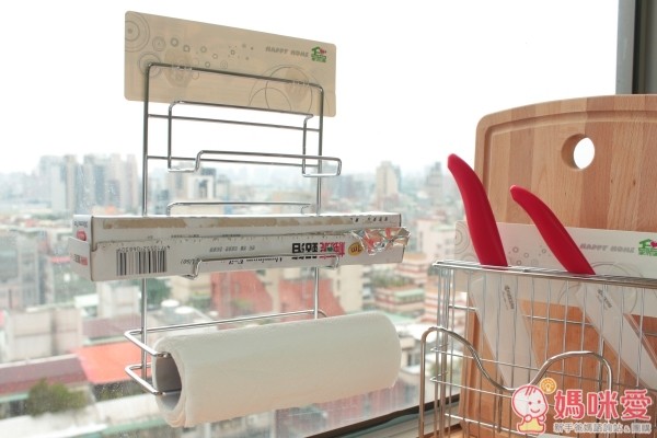 家而適保鮮膜紙巾放置架