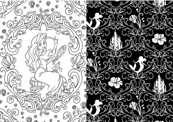 三采文化 迪士尼經典童話著色本