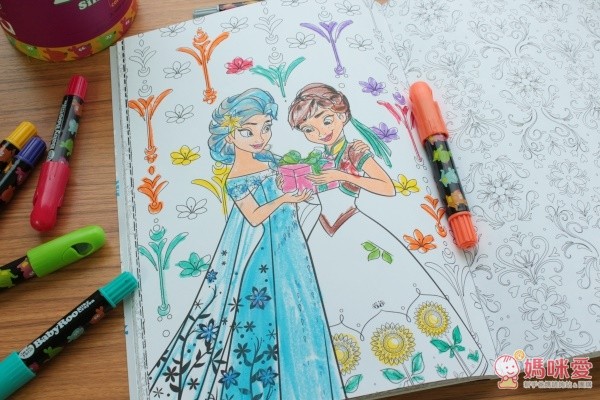 三采文化 迪士尼經典童話著色本