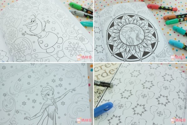 三采文化 迪士尼經典童話著色本