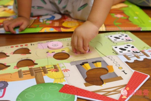 數數農場動物拼圖