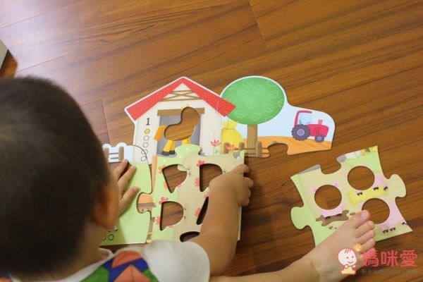 數數農場動物拼圖