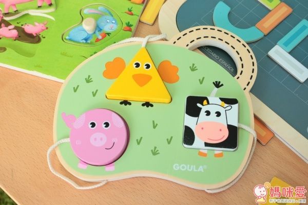 農場動物形狀配對