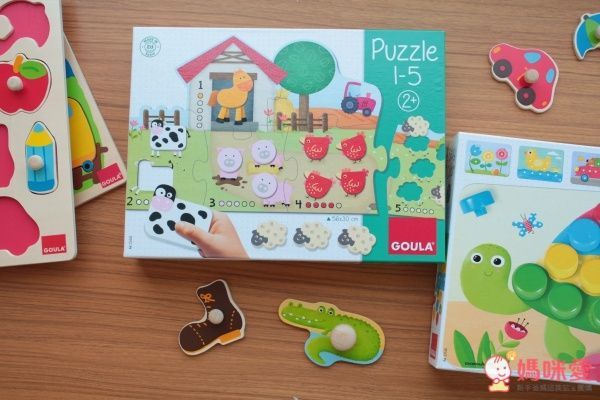 數數農場動物拼圖