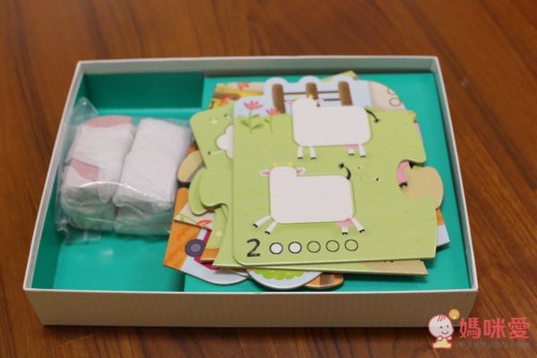 數數農場動物拼圖