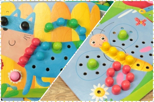 西班牙 goula 桌上遊戲, 拼圖, 記憶遊戲, 豆豆拼拼樂