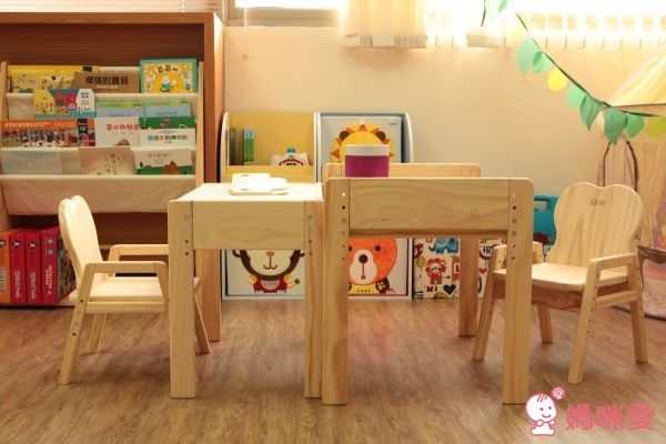 【REAL實木玩家】成長型兒童桌椅