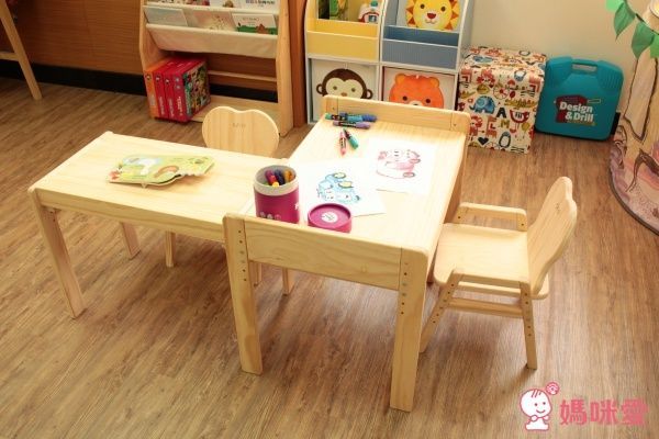 REAL 實木玩家兒童成長型書桌椅