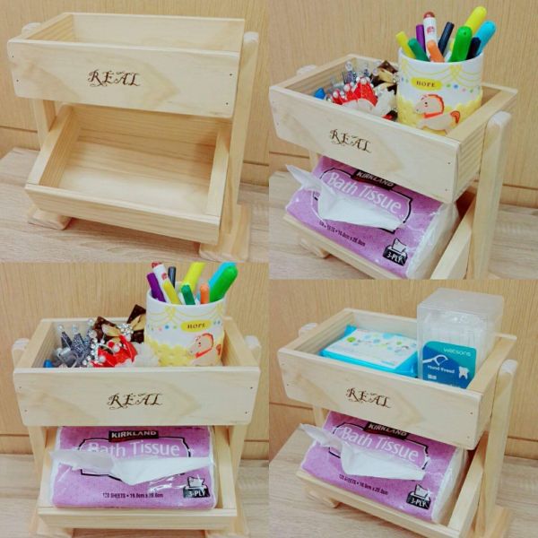 REAL 實木玩家 - 小小雙層架