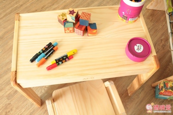 REAL 實木玩家兒童成長型書桌椅