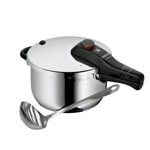 德國 WMF 真完美壓力鍋 + Lotus不鏽鋼一體成型湯勺