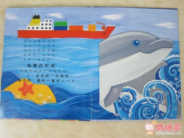 ✎小寶寶驚奇大拉頁書-海洋 基本概念