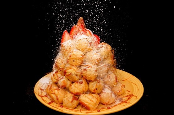 日本富士琺瑯 - Leaf有蓋醬料單手鍋 (1.6L)-16cm