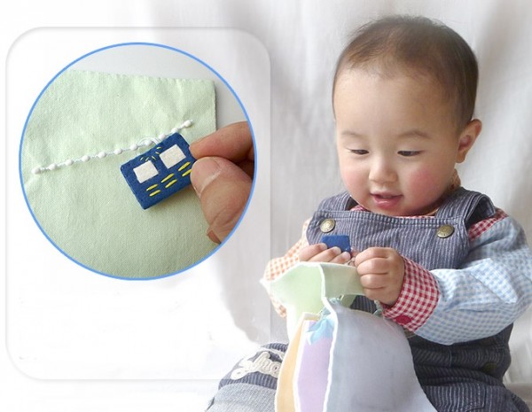 ROMPERS 媽媽手作布書工具包:一起來摸摸看布書