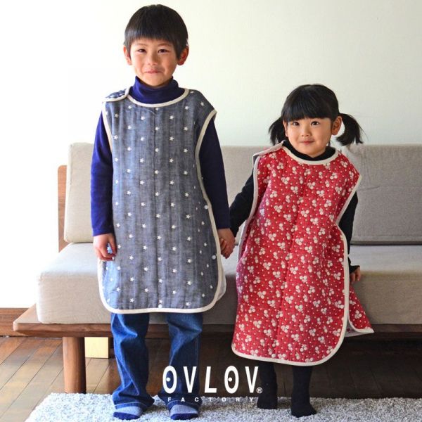 全家都適用【 日本製 OVLOV 】 平價六層紗系列 ❤ 編織家庭愛記憶