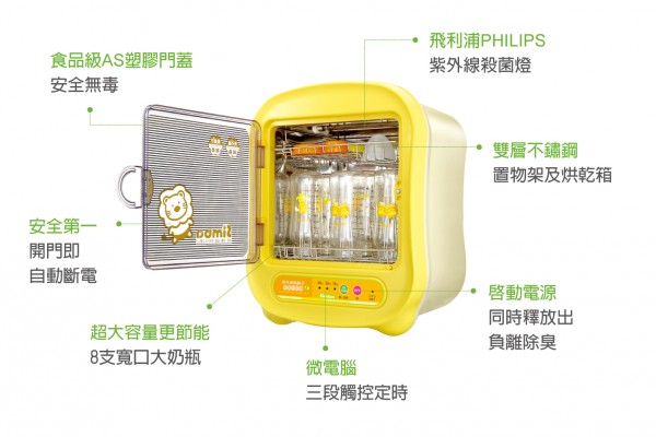 小獅王辛巴 烘乾機, 調乳器, 水垢清潔, 蔬果洗潔, 奶瓶刷, 奶粉袋