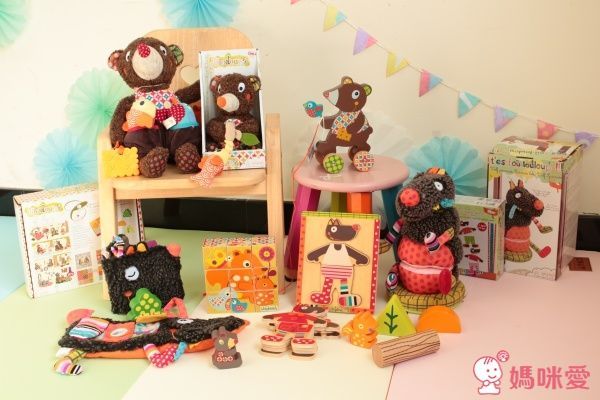 【法國ebulobo】遊戲屋 / 布書 / 玩偶 / 木頭玩具