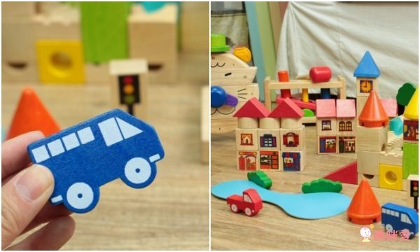 蒙特梭利理念玩具 【 德國 VOILA 】創意積木