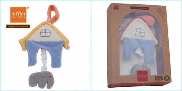 miYim 吊掛音樂拉鈴:大象房子