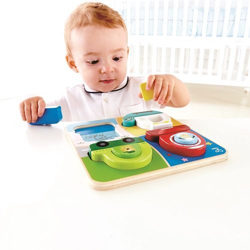 2016新品!Hape 交通工具配對(適用年齡: 18個月以上)