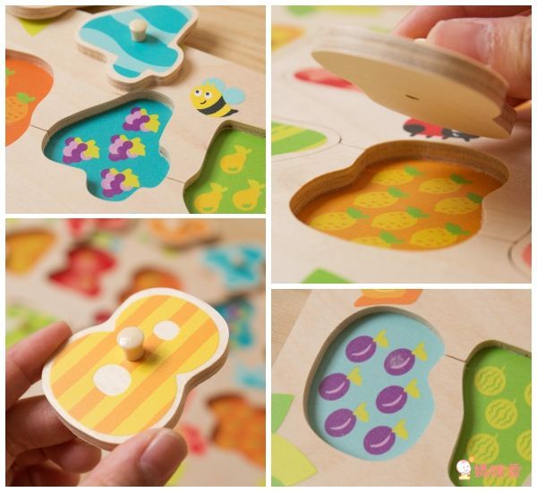 德國【Hape】天然實木質感立體拼圖 ✖ 配對拼圖