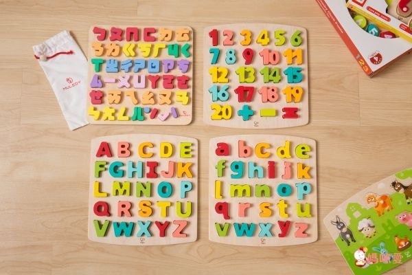 德國【Hape】天然實木質感立體拼圖 ✖ 配對拼圖