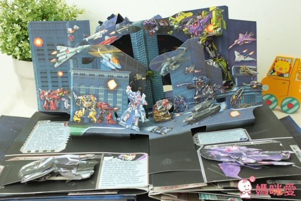 ✰ Hachette 變形金剛立體書