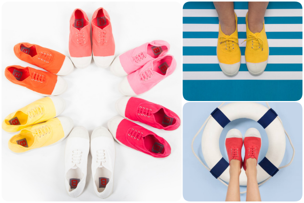 法國國民品牌 BENSIMON 帆布鞋