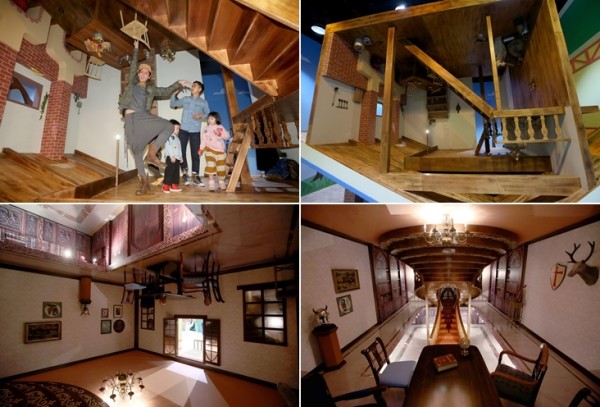 【臺灣科教館】顛倒屋特展 ＆ 深海巨怪展