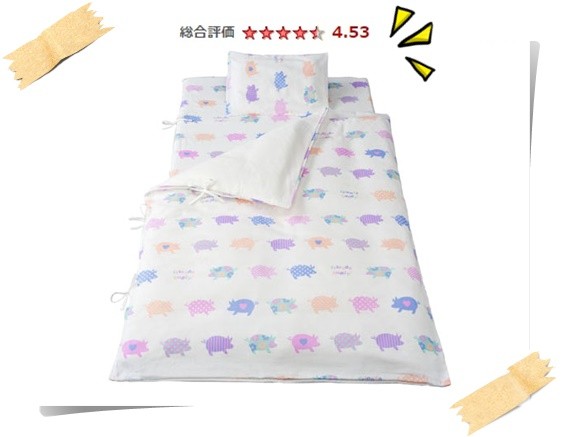 FUJIKI 日本製雙層紗小童可愛睡袋（七件組）