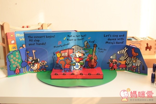 《小鼠波波樂團》立體書 內頁(3Y+)