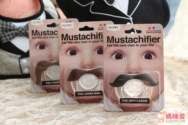 美國 Frenchie MC x Mustachifier 男寶超萌配件,圍兜, 連身衣, 造型奶嘴, 太陽眼鏡