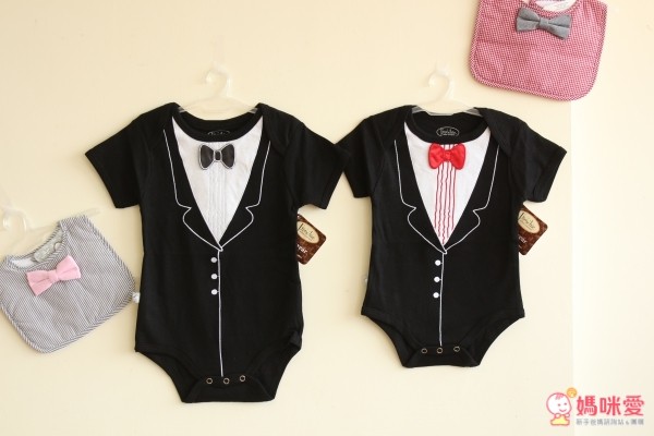 美國 Frenchie MC x Mustachifier 男寶超萌配件,圍兜, 連身衣, 造型奶嘴, 太陽眼鏡