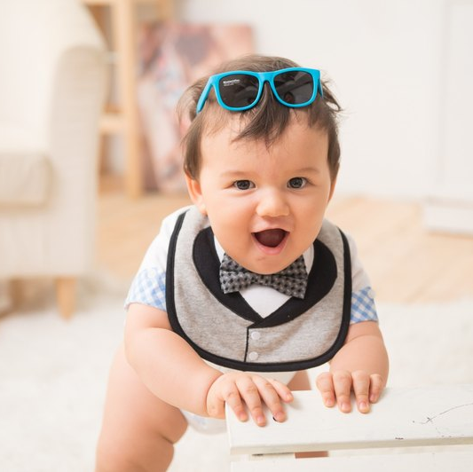 美國 Frenchie MC x Mustachifier 男寶超萌配件,圍兜, 連身衣, 造型奶嘴, 太陽眼鏡