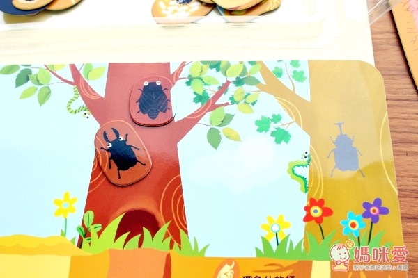 《磁鐵繪本》地底下動物