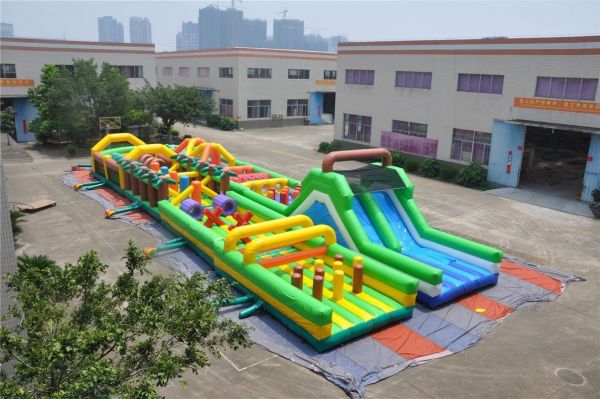 巨型氣墊遊戲【氣墊體能王】孩子放電好去處！