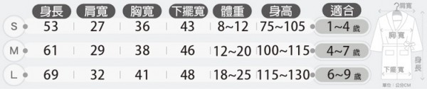 Euphoria 兒童睡浴袍