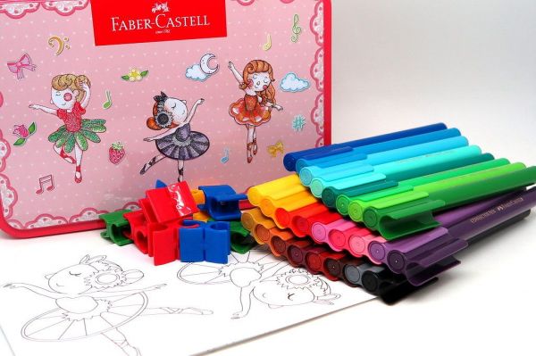 【德國輝柏 FABER-CASTELL】色鉛筆 / 蠟筆 / 彩色筆✿多樣明星美術用品75折✎✎