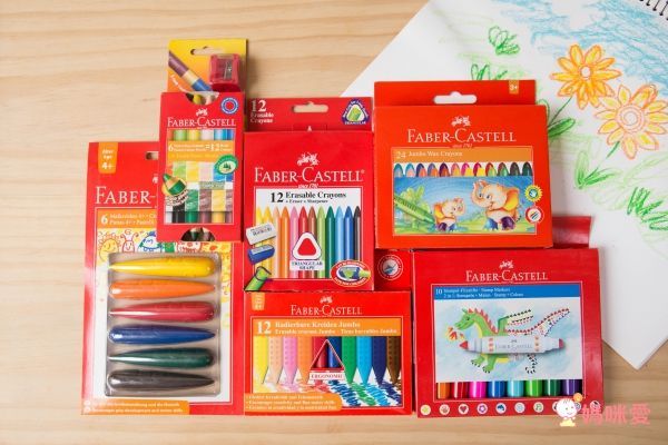 【德國輝柏 FABER-CASTELL】色鉛筆 / 蠟筆 / 彩色筆✿多樣明星美術用品75折✎✎