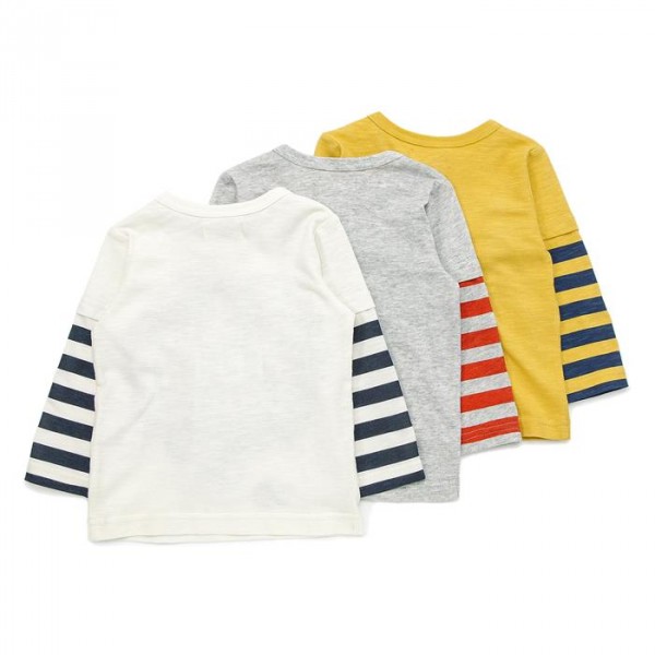 Bobson 休閒層次棉 T