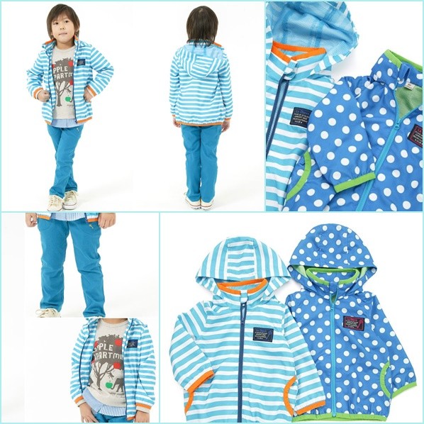 La Chiave 可收納連帽防風外套