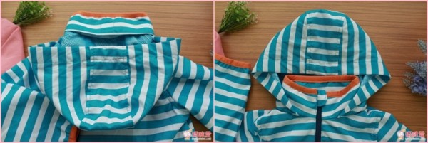 La Chiave 可收納連帽防風外套